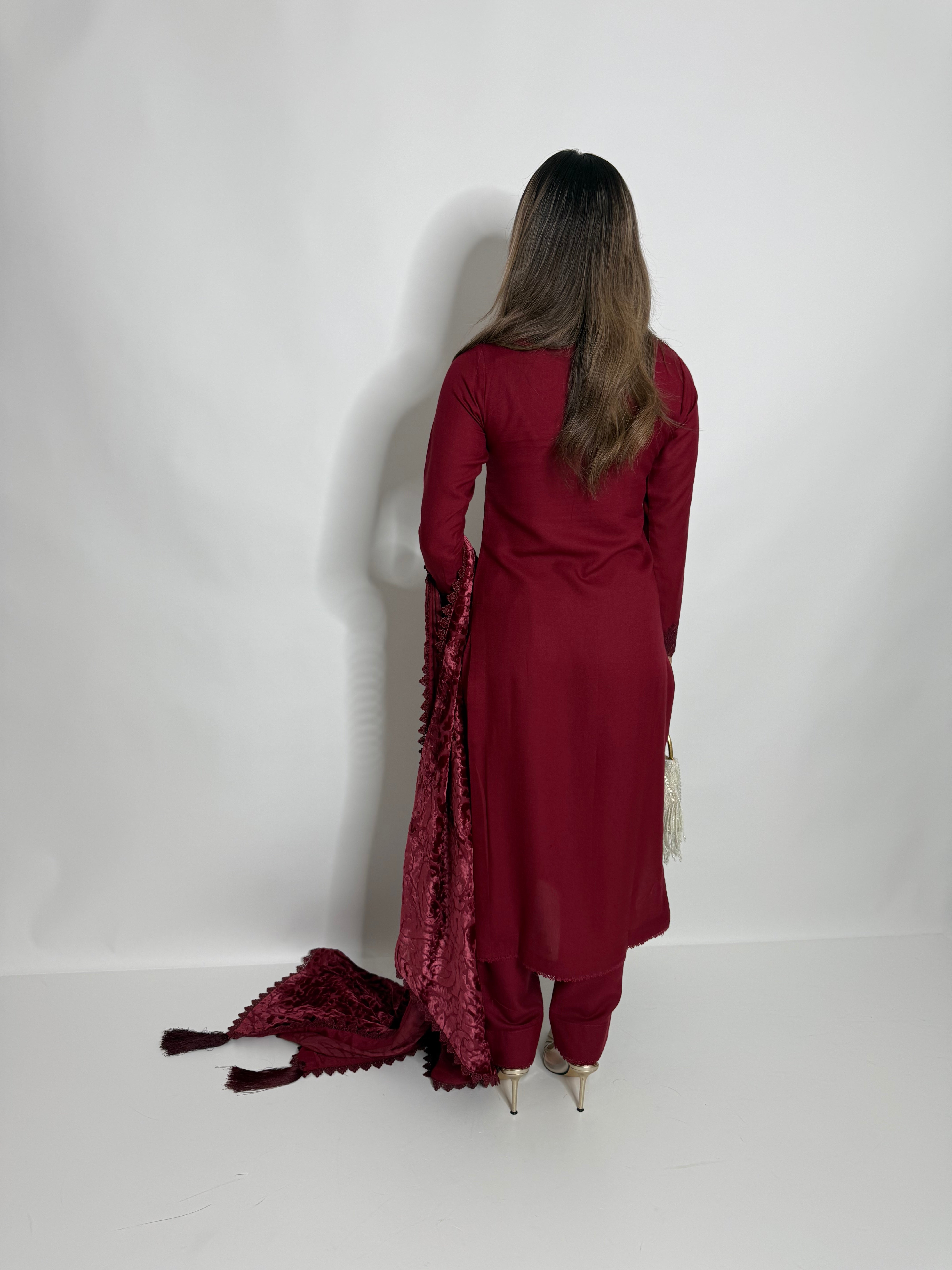 Rouge Marina Three Piece Suit UK | The Elara