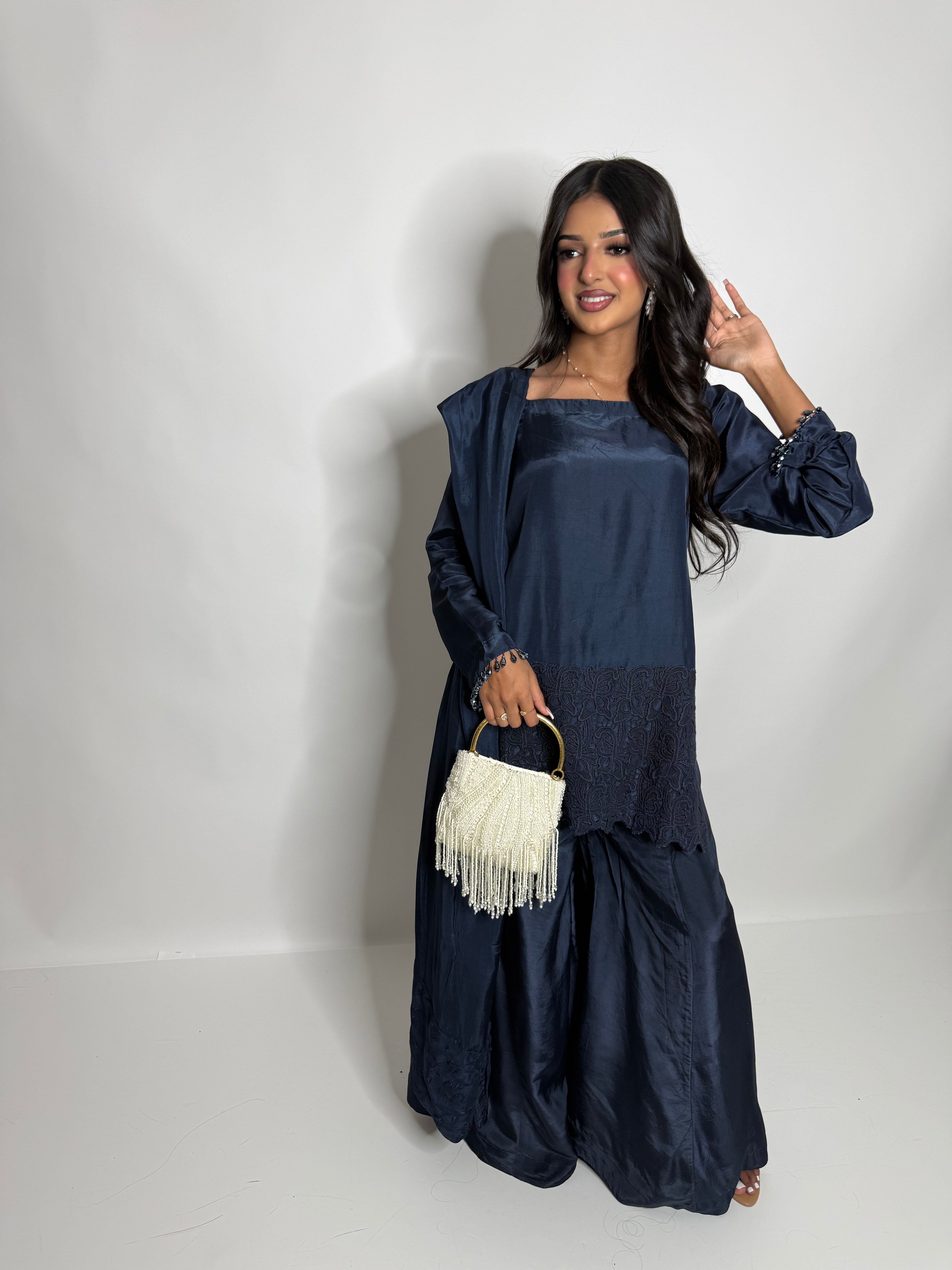 ZARIA NOIR | Midnight Silk Ensemble