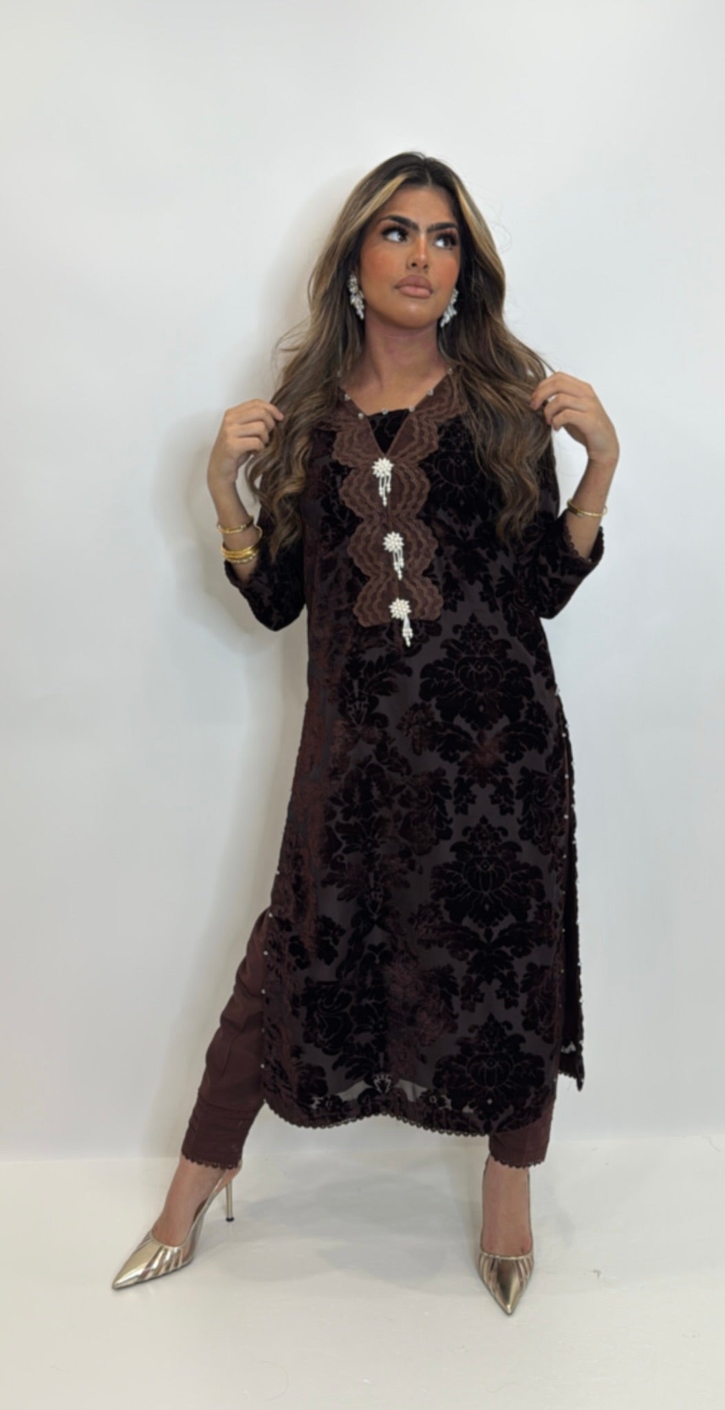 Chocolate Brown Palachi Three Piece Suit UK | The Mayfair Cocoa