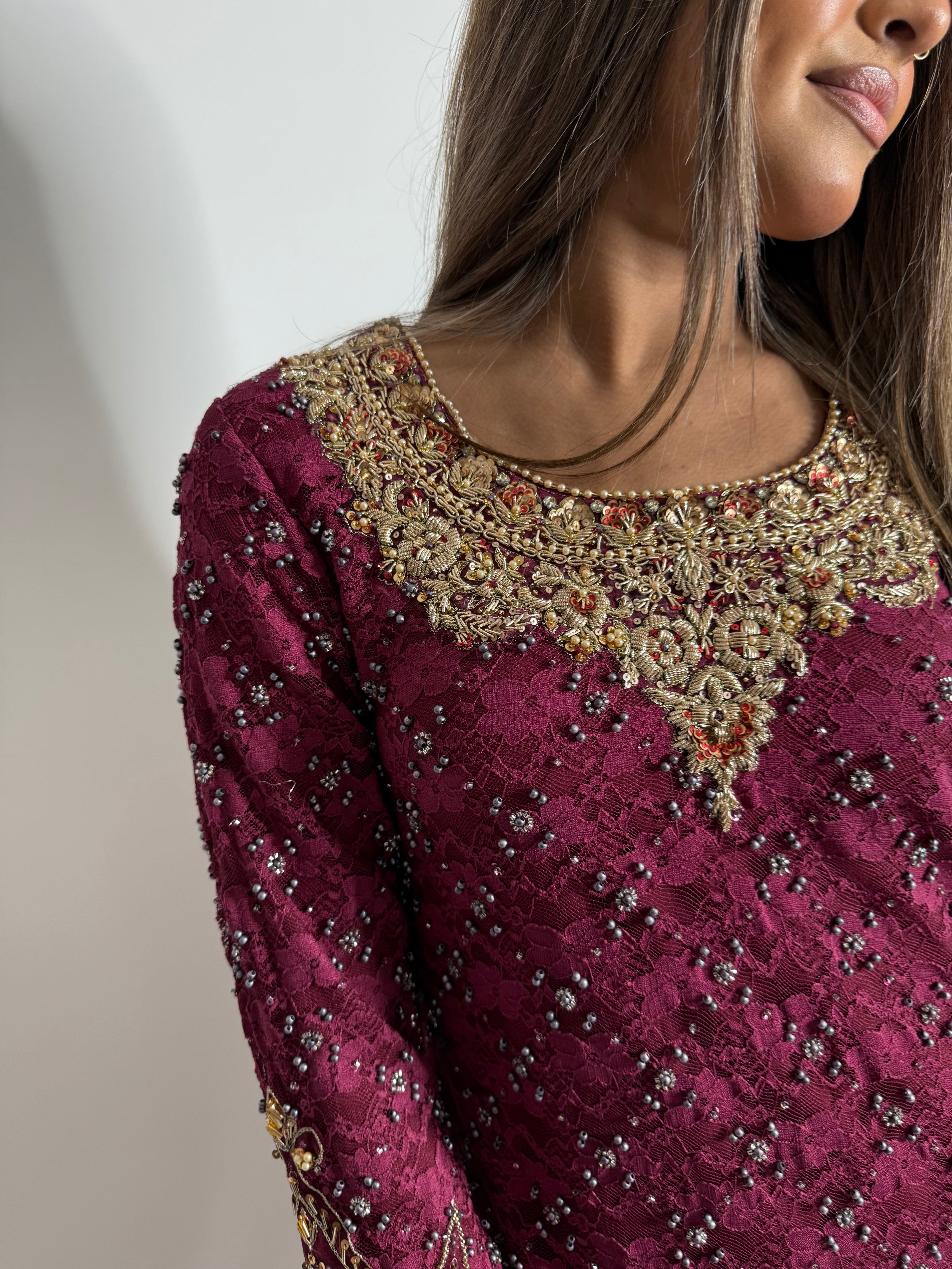 Berry Sharara Three Piece Suit UK | The Ravello
