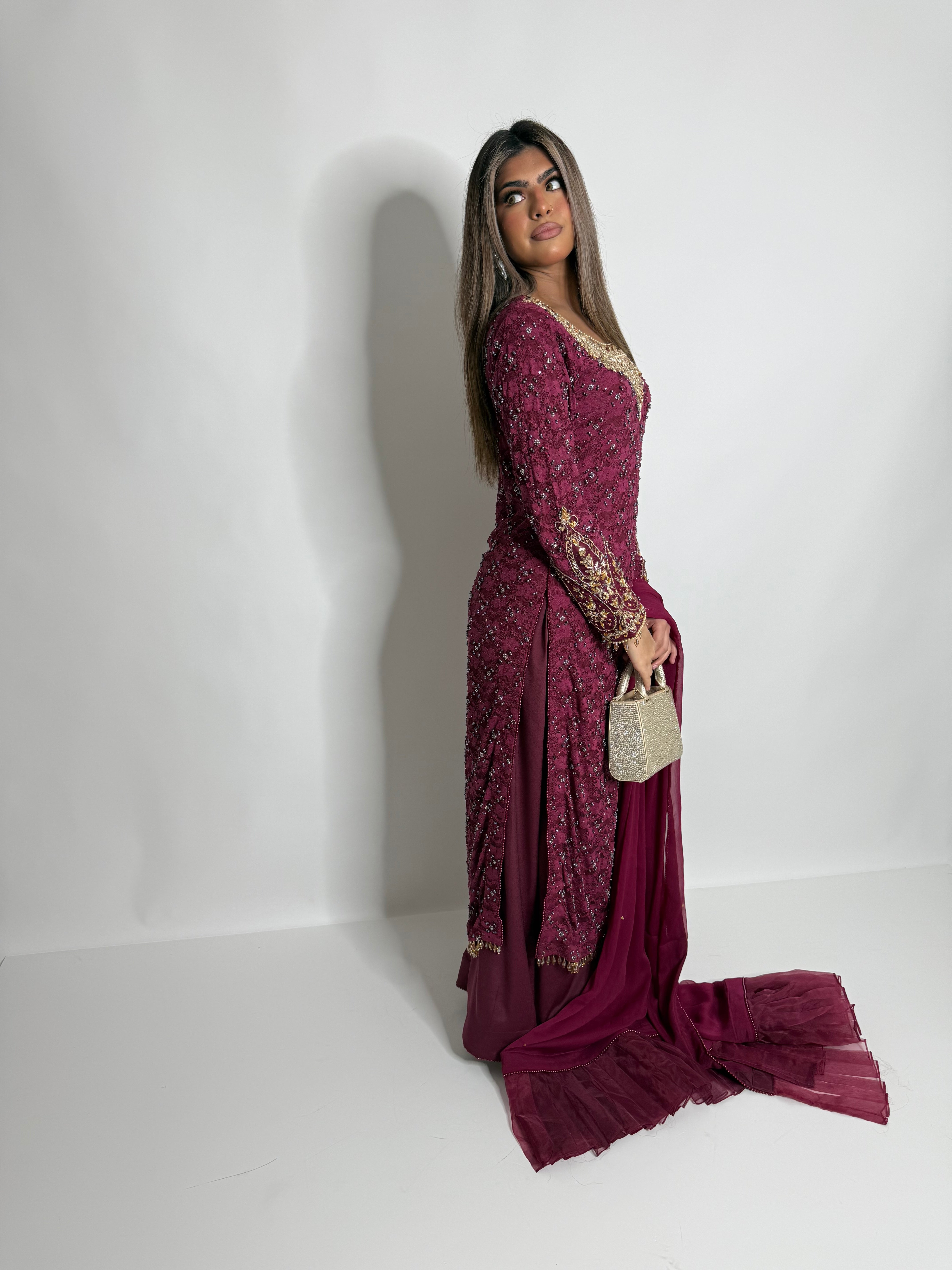 Berry Sharara Three Piece Suit UK | The Ravello