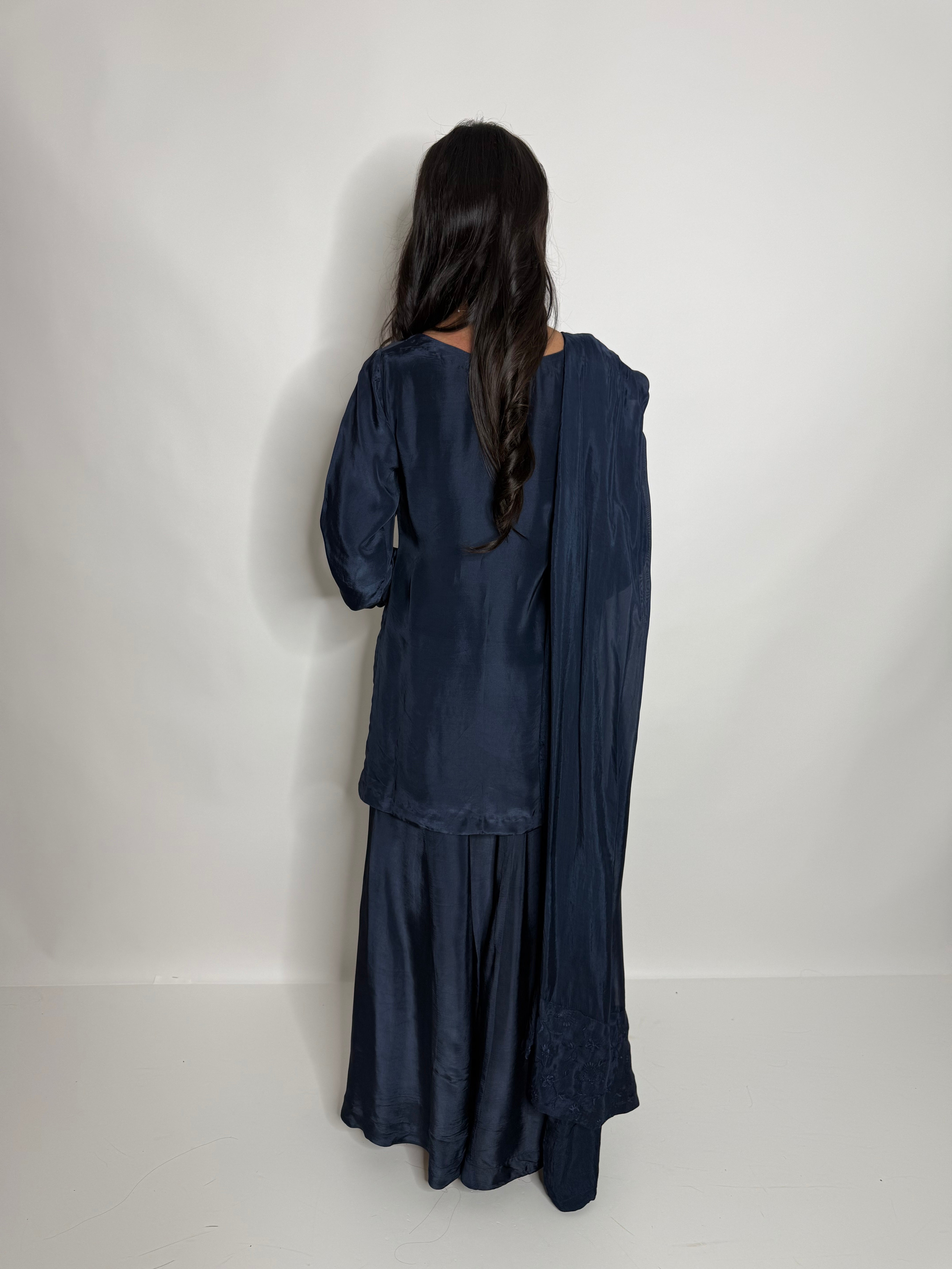 ZARIA NOIR | Midnight Silk Ensemble