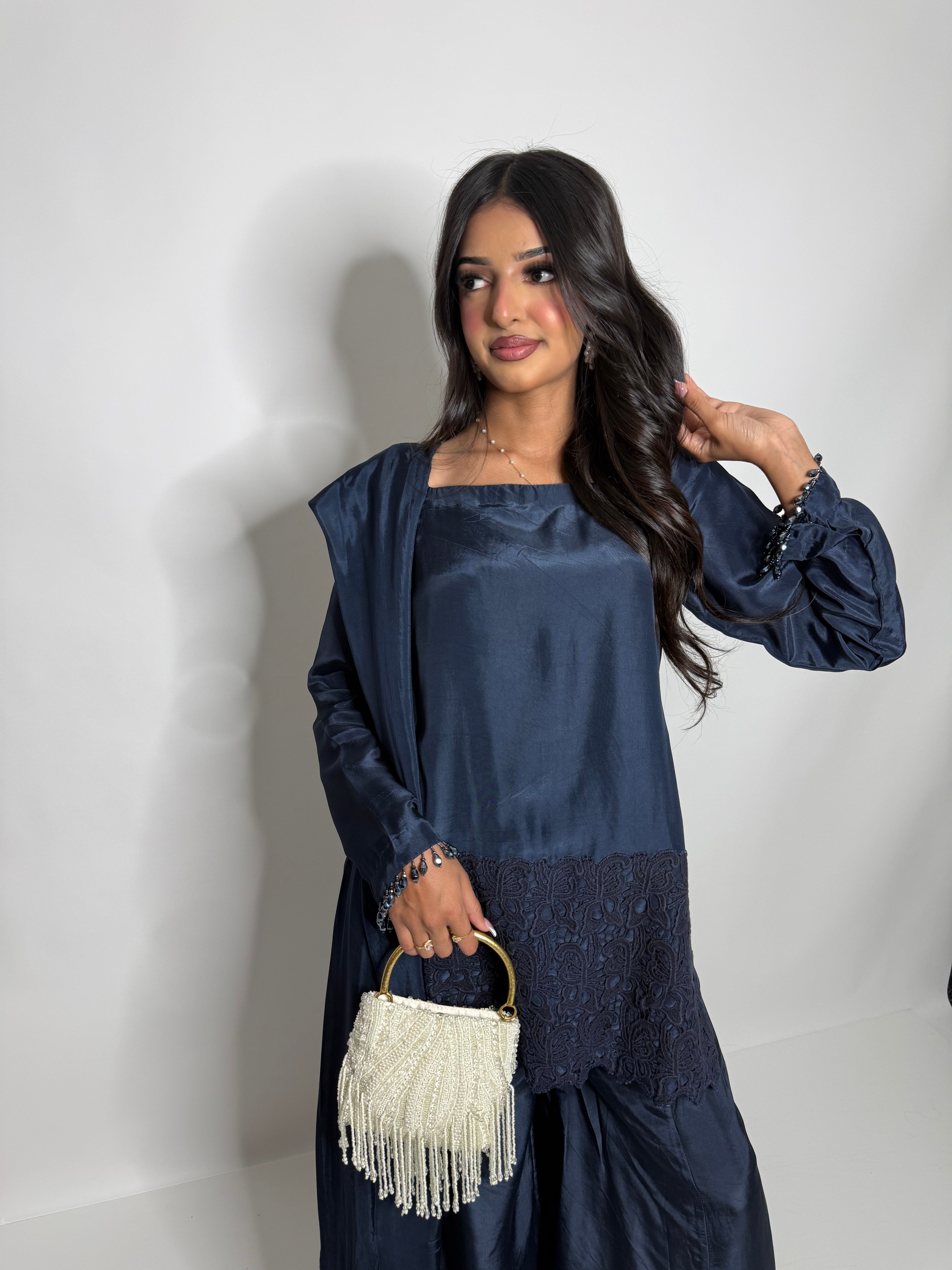 ZARIA NOIR | Midnight Silk Ensemble
