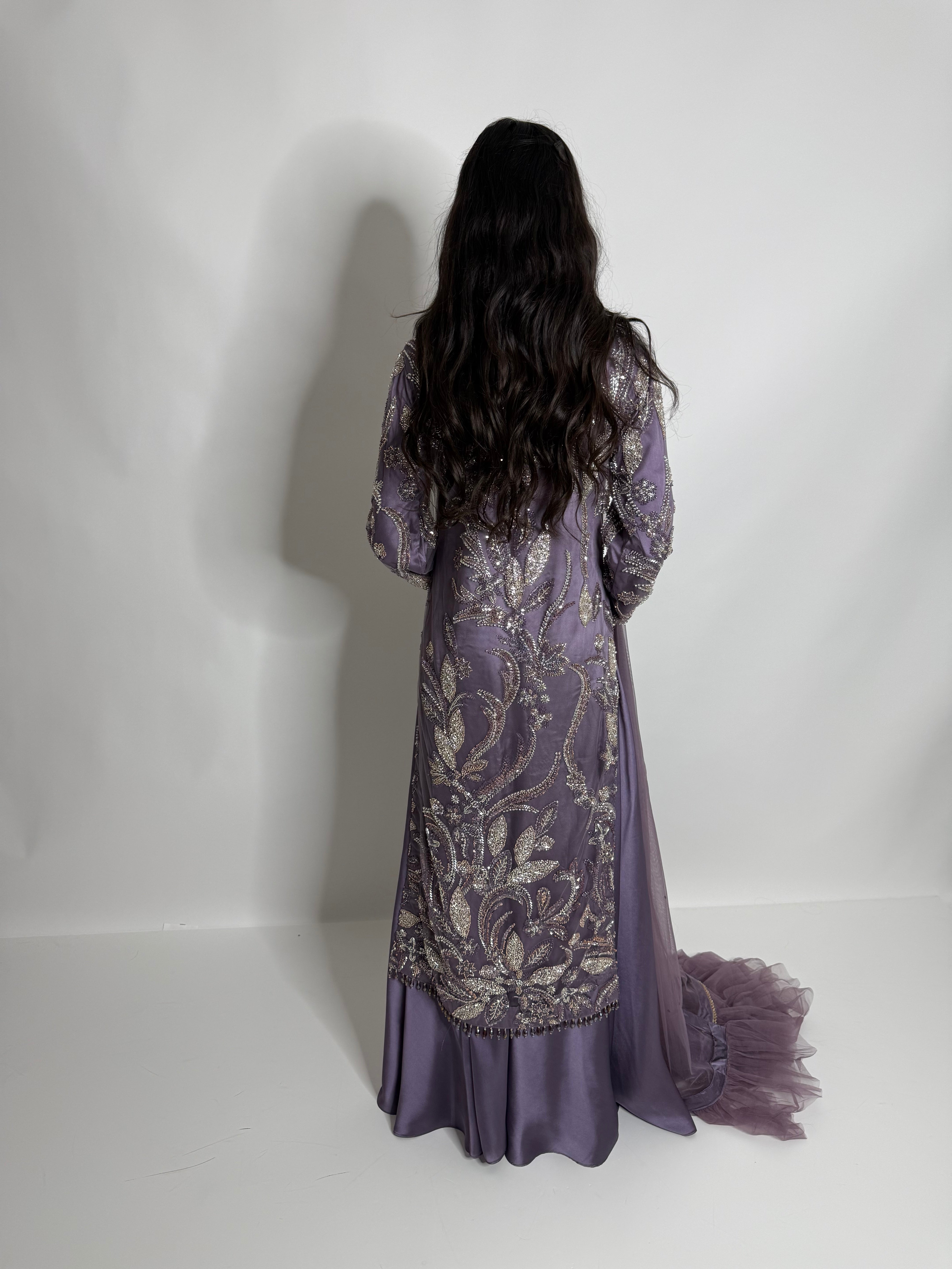 PARIZAY | Antique Lilac Cutdana Formal