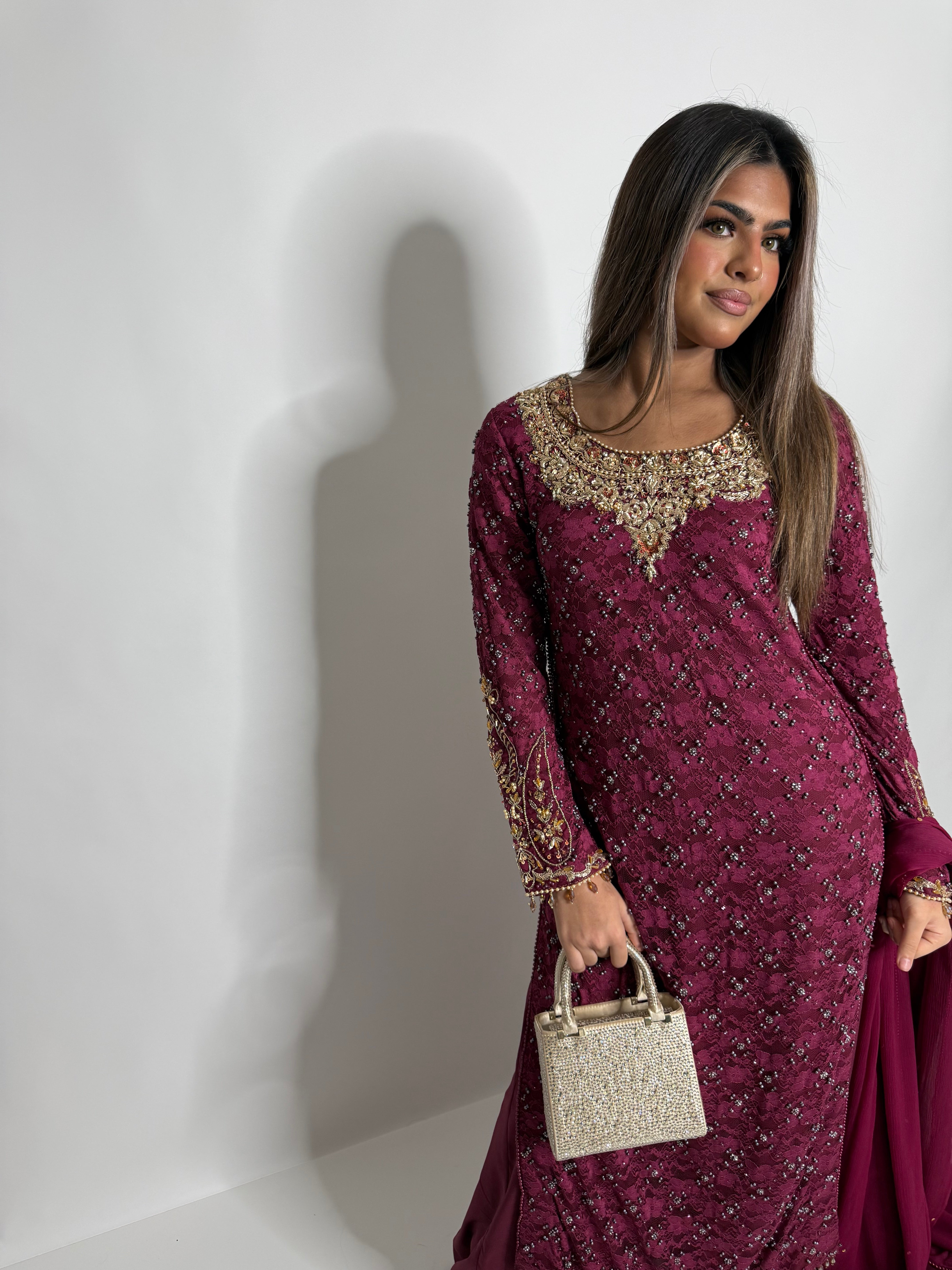 Berry Sharara Three Piece Suit UK | The Ravello