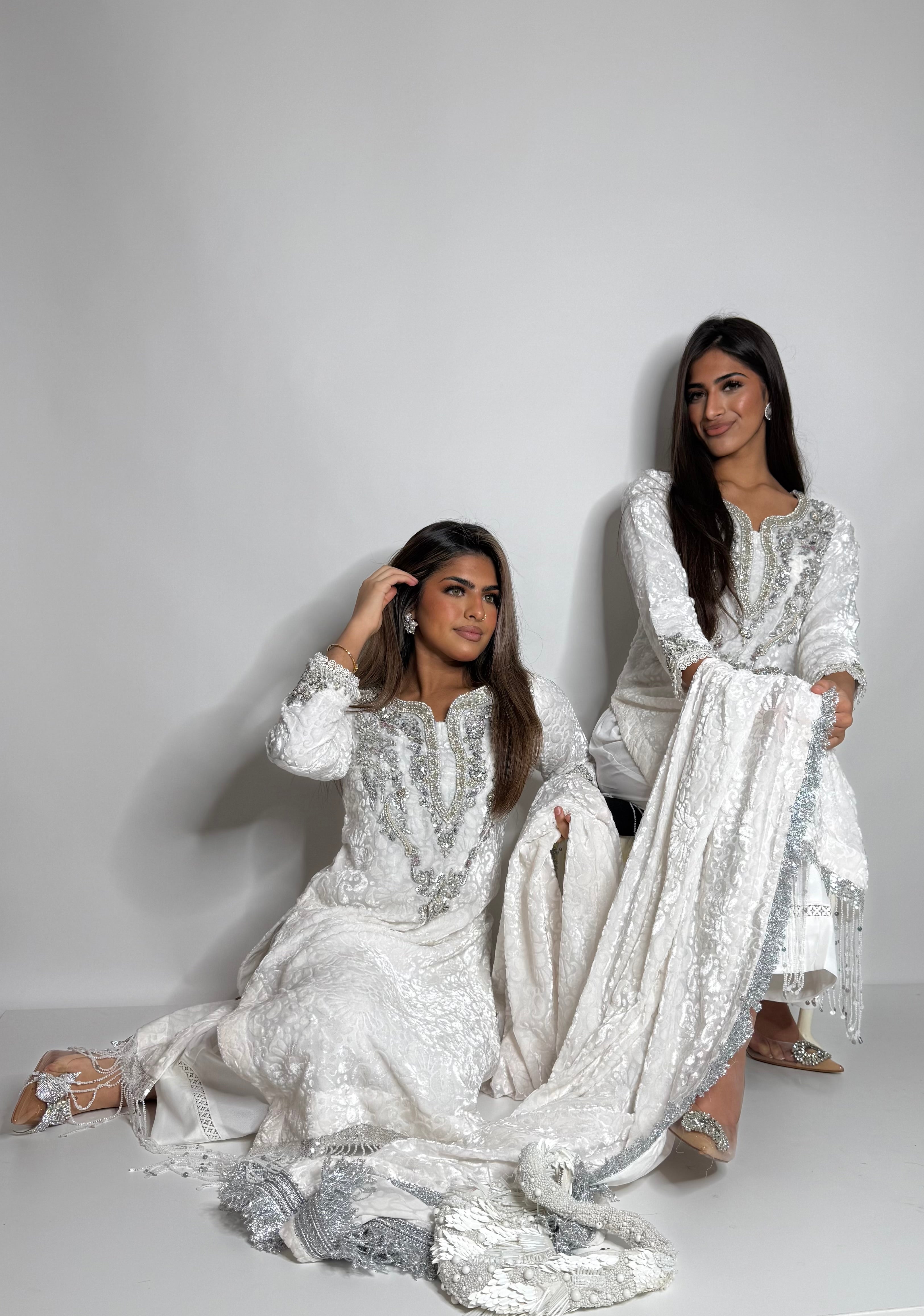 White Palachi Three Piece Suit UK | The Valmont