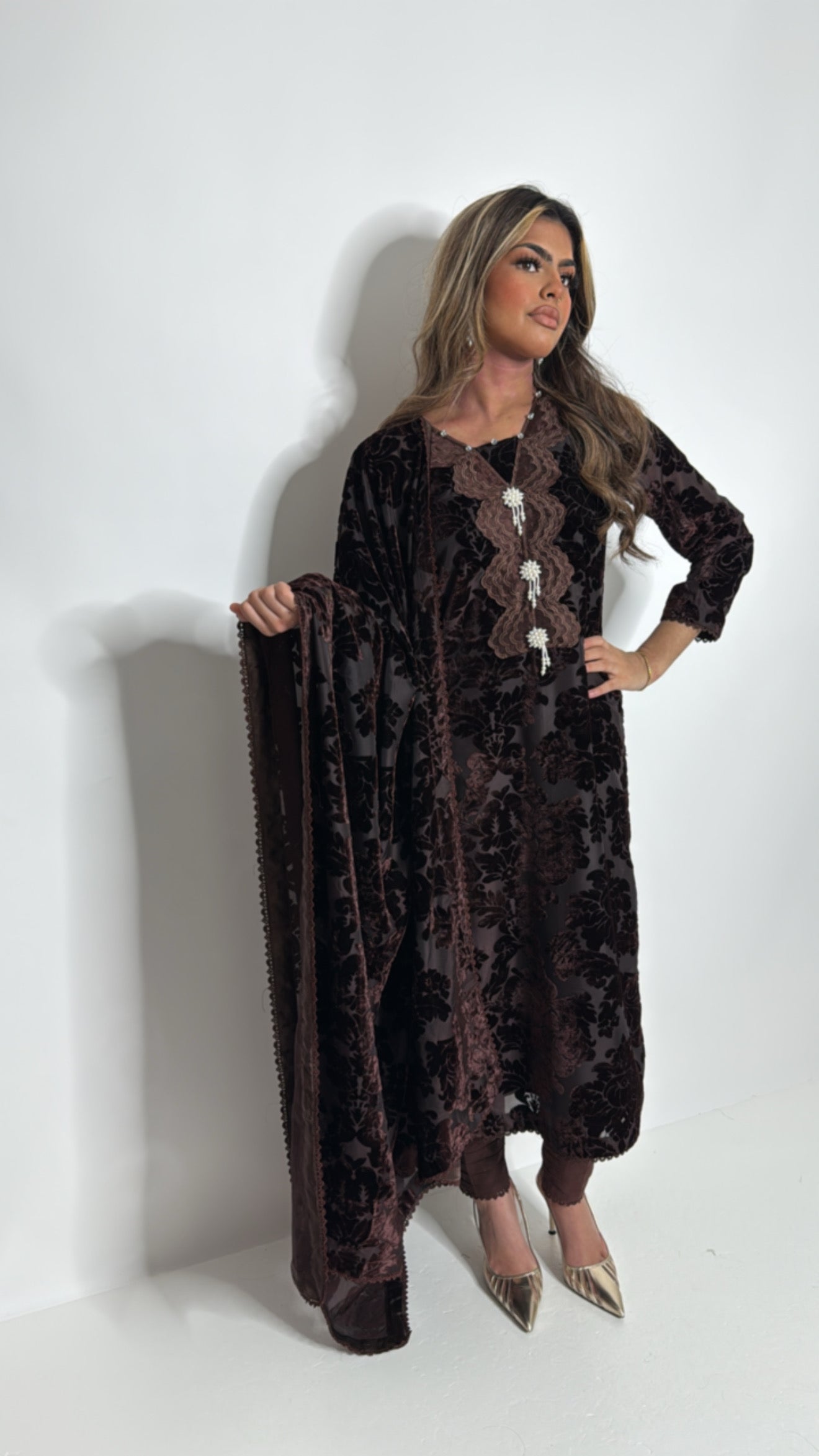 Chocolate Brown Palachi Three Piece Suit UK | The Mayfair Cocoa