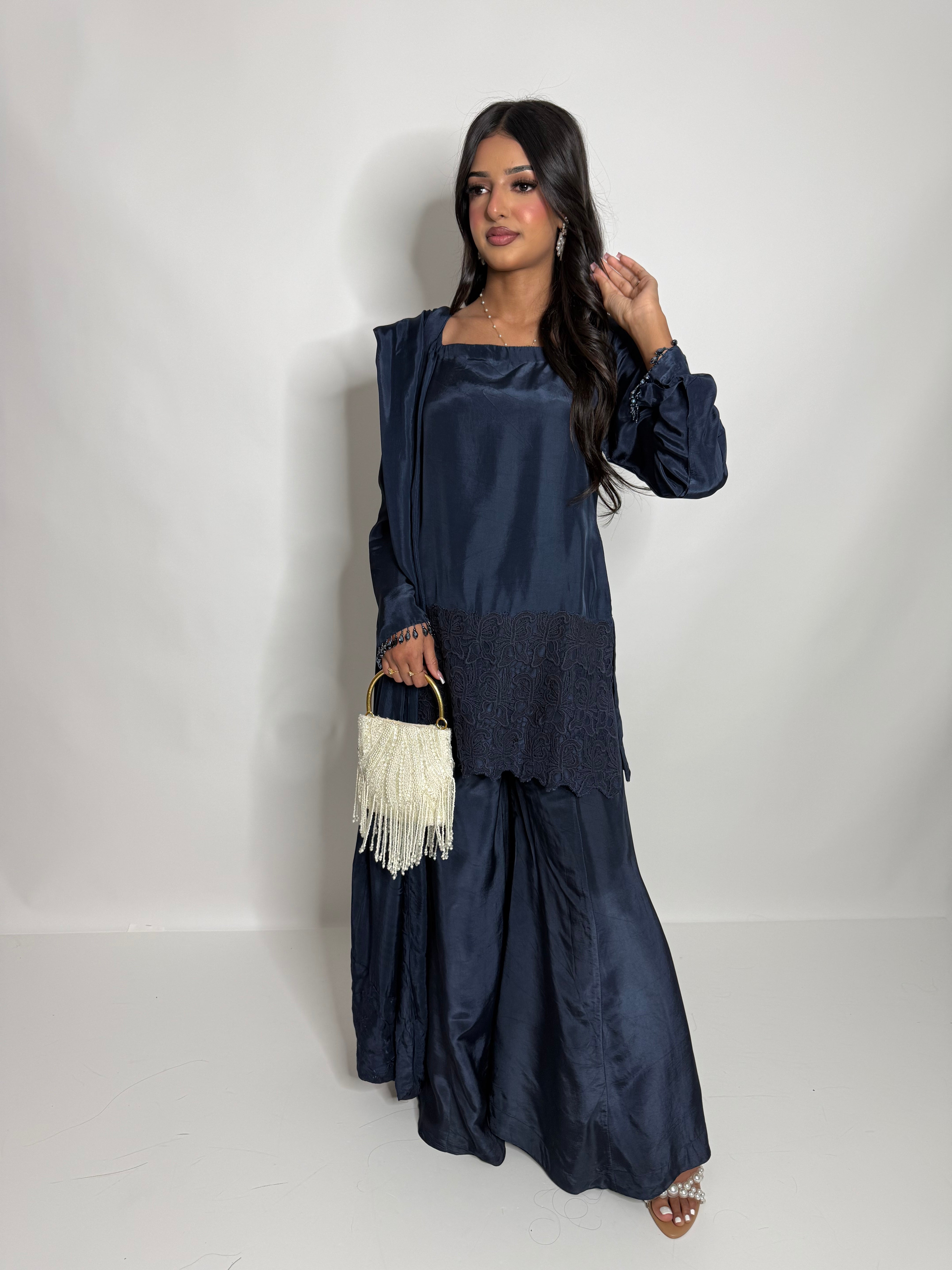 ZARIA NOIR | Midnight Silk Ensemble