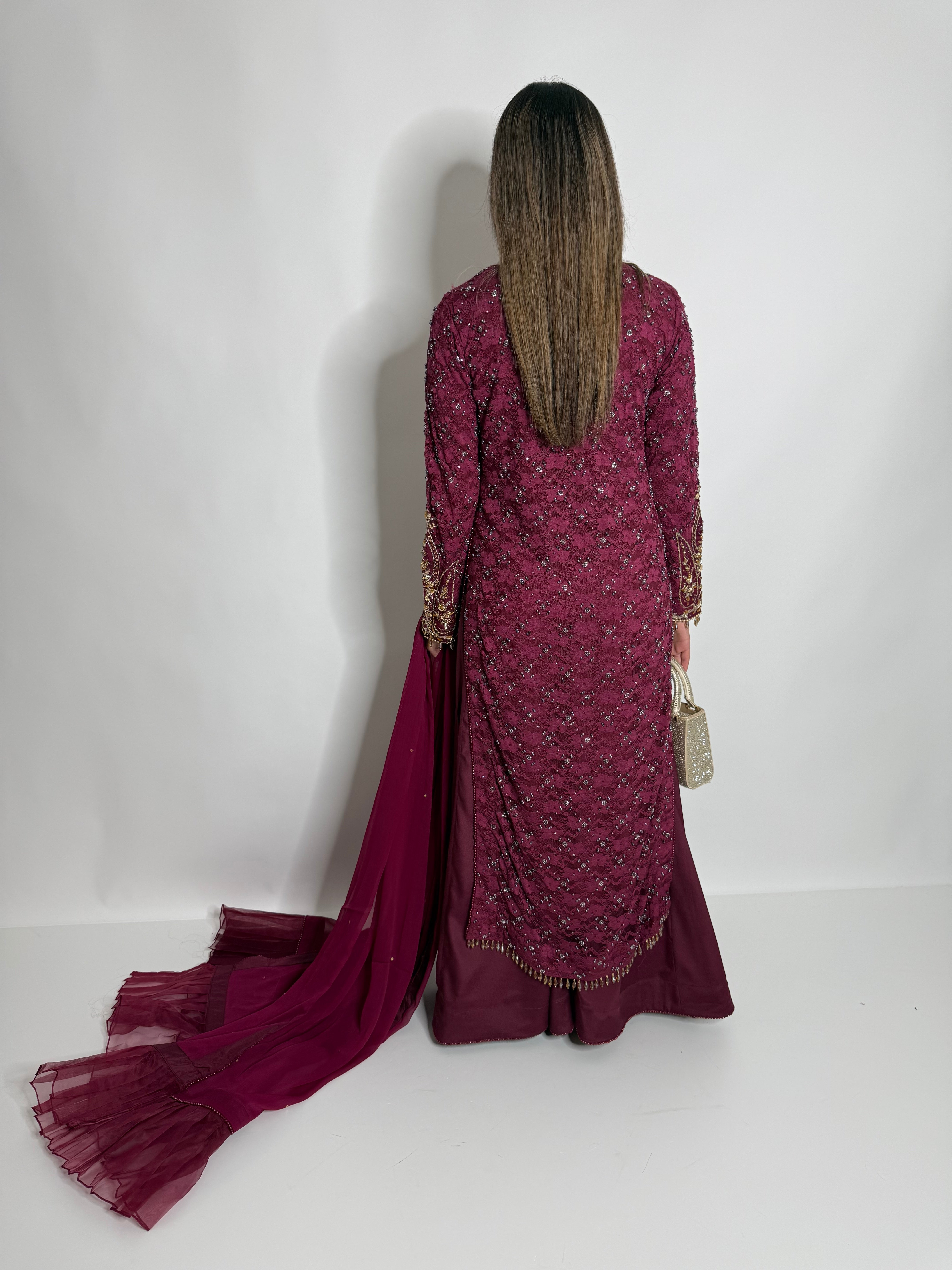 Berry Sharara Three Piece Suit UK | The Ravello