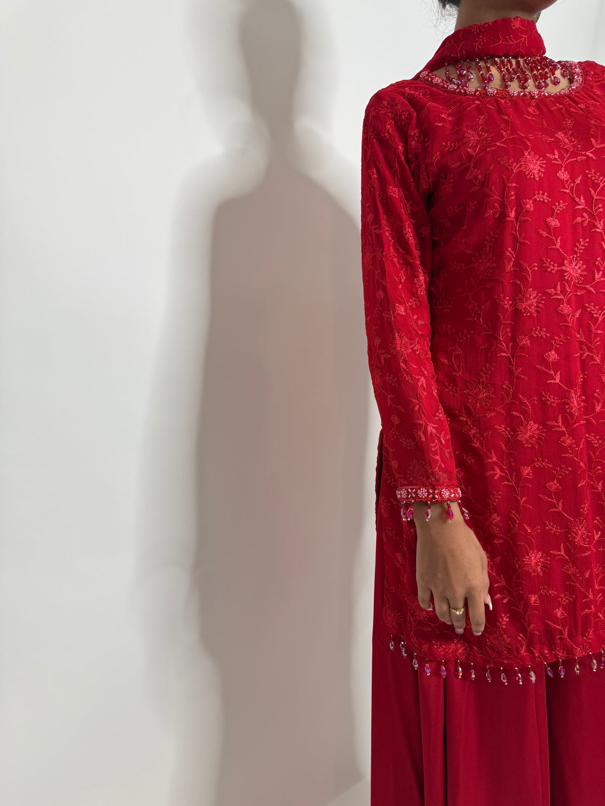 Mehrunisa | Luxury Pakistani Silk Sharara Suit UK