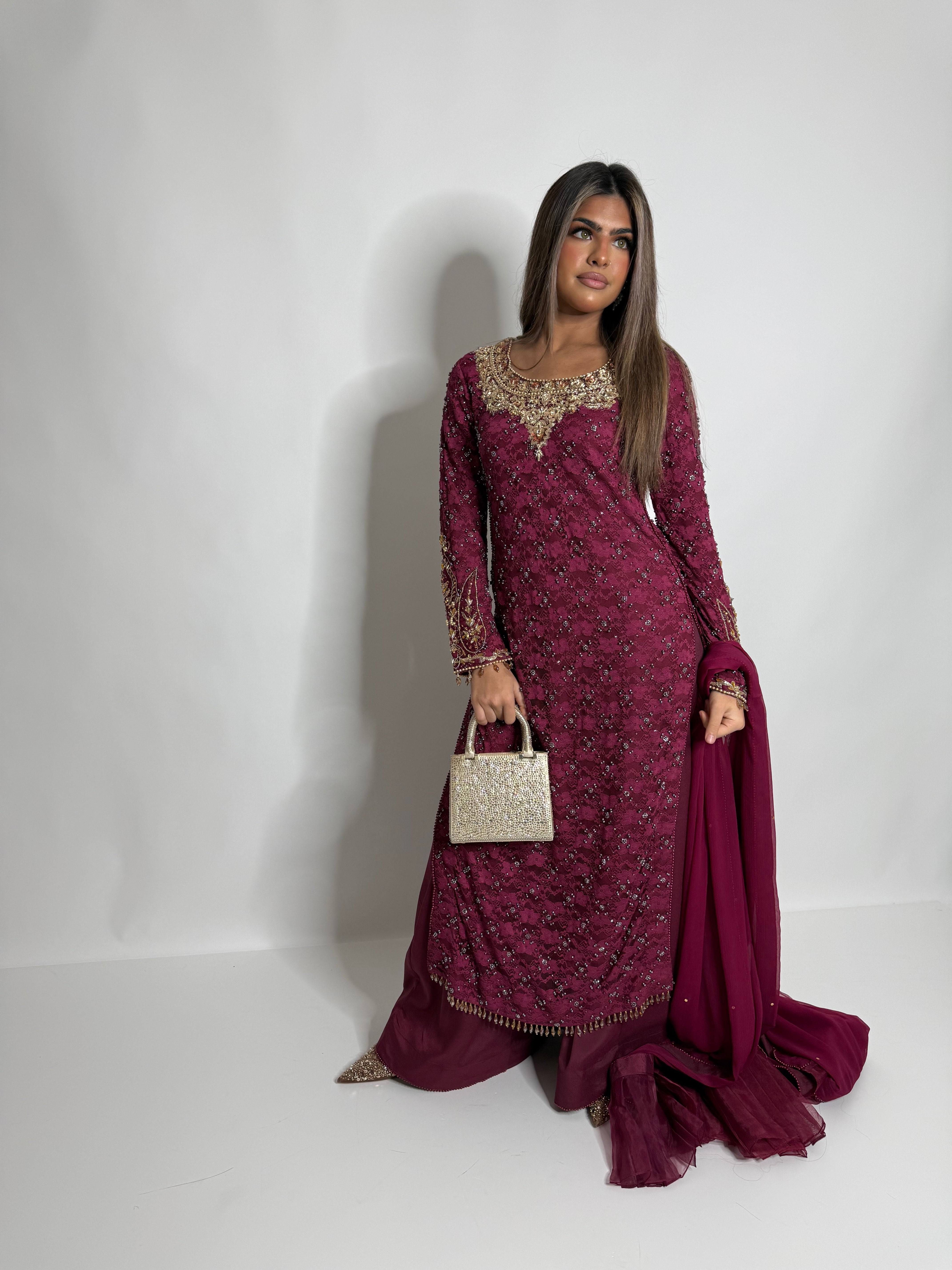 Berry Sharara Three Piece Suit UK | The Ravello