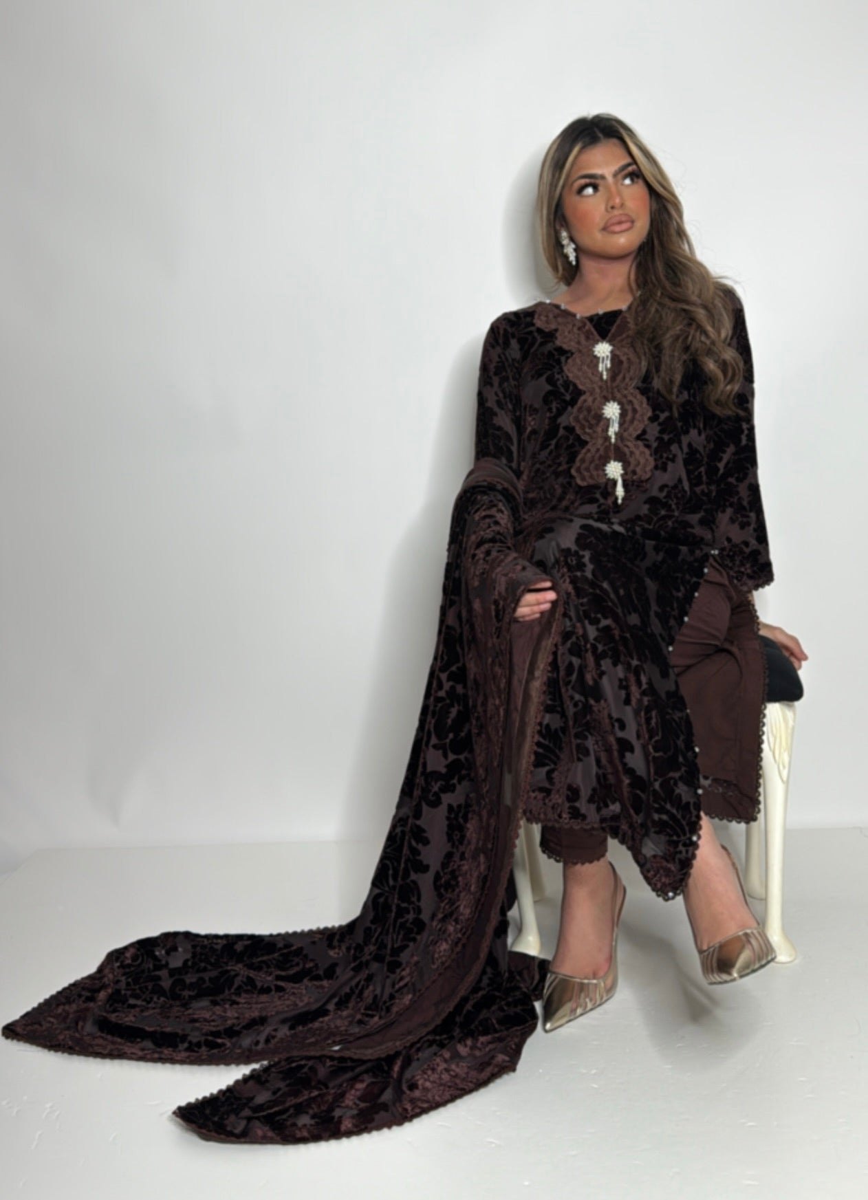 Chocolate Brown Palachi Three Piece Suit UK | The Mayfair Cocoa