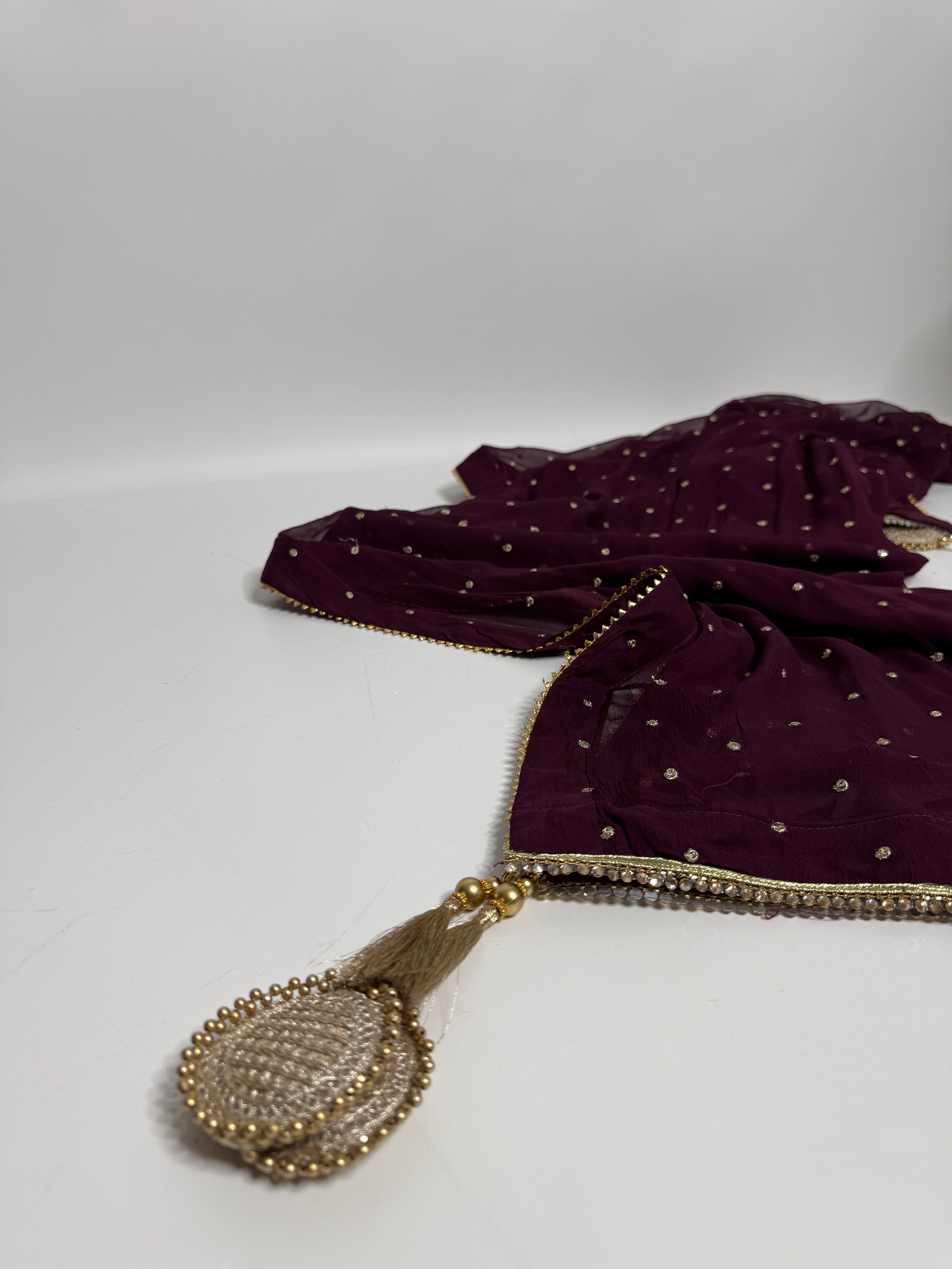 Molten Plum Silk Three Piece Suit UK | The Melora