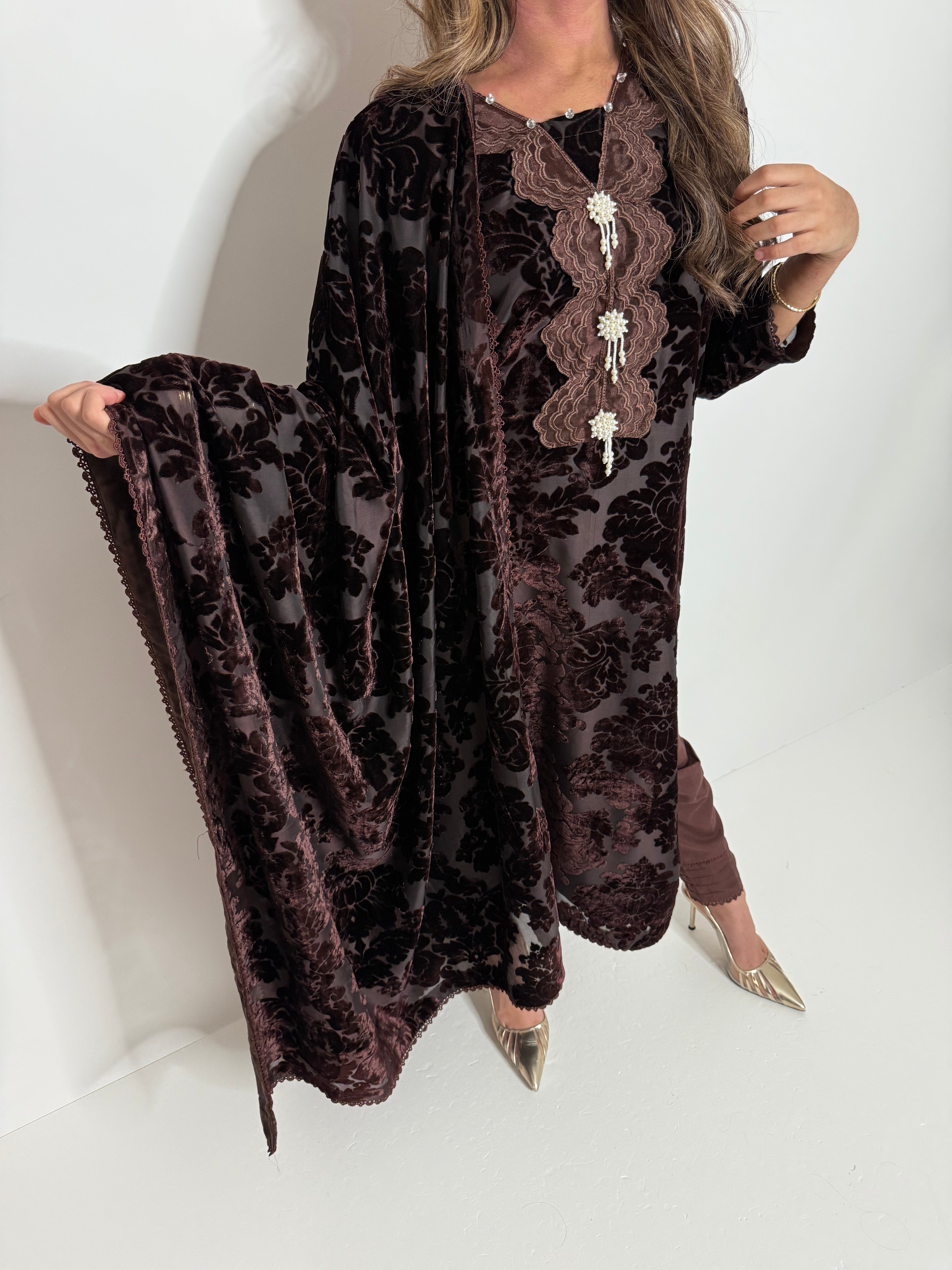 Chocolate Brown Palachi Three Piece Suit UK | The Mayfair Cocoa